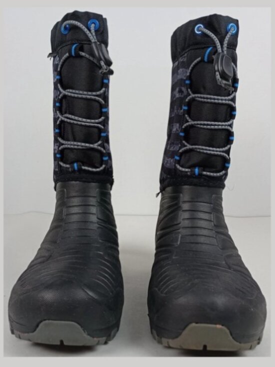 Merrell Mens 4 Select Dry Grip Insulated -40 Drawstring Black Blue Snow Boots main image 12